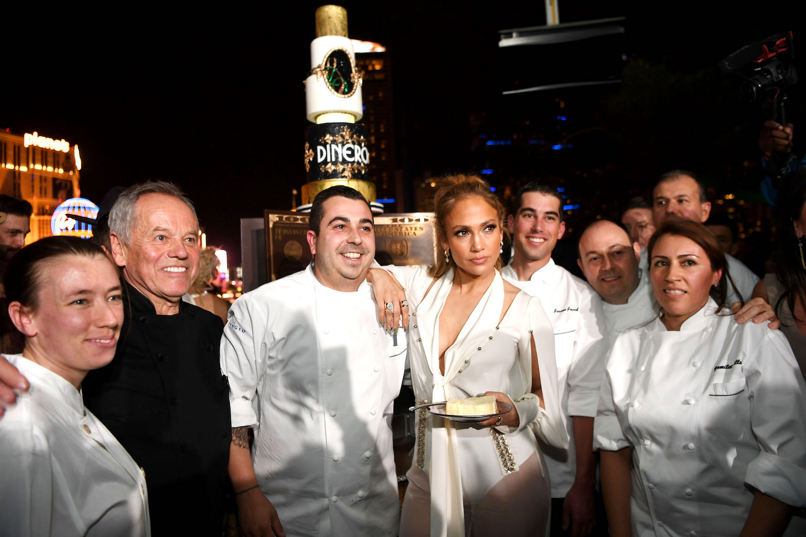 Spago Wolfgang Puck Jennifer Lopez DJ Khaled French Montana Billboard Music Awards Andy Cohen Tita Carra CARRA magazine