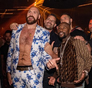 Tyson Fury Floyd Mayweather JEWEL Nightclub Las Vegas Hakkasan Group