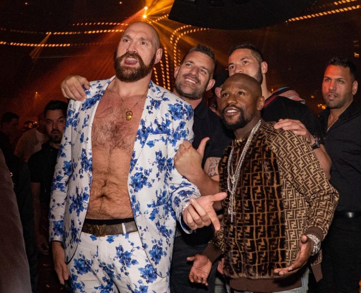 Tyson Fury Floyd Mayweather JEWEL Nightclub Las Vegas Hakkasan Group