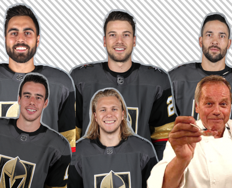 Wolfgang Pucker Players Locker Vegas Golden Knights Alex Tuch