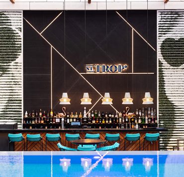 St. Trop Rooftop Pool Lounge Waldorf Astoria Dubai International Financial Centre DIFC