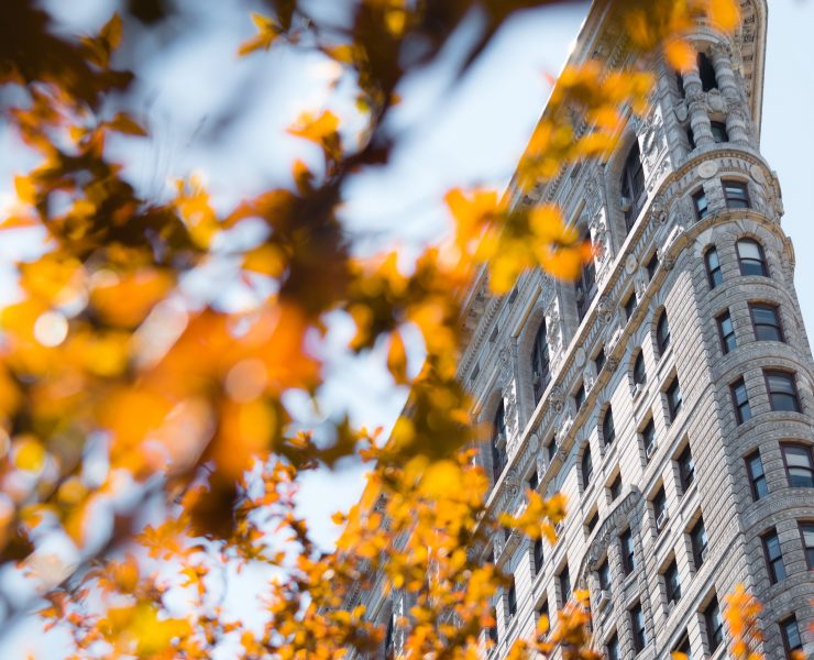 Flatiron Building NYC, Fall, Luxury Travel