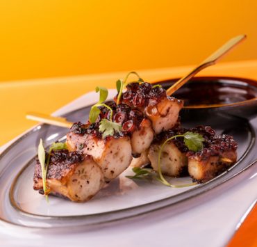 Ling Ling Mexico City, Grilled Octopus, Tao Group, Dinar