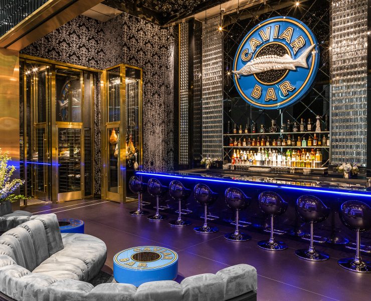 Caviar Bar Opening, Lounge, Resorts World Las Vegas