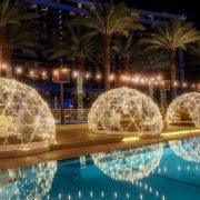 Red Rock Casino Merry Crimson, Las Vegas Igloos