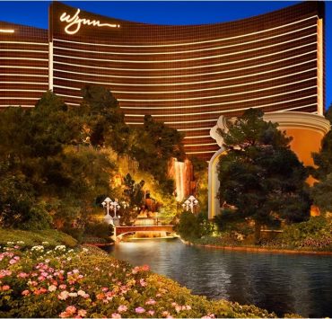 wynn resorts, las vegas, exterior, sunset