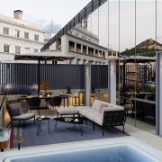 xenodocheio Milos, terrace, grand suite, athens hotel