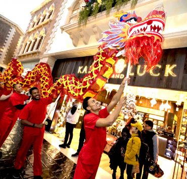 Dancing Dragon, Dragon Dance, Lunar New Year 2022, Las Vegas,