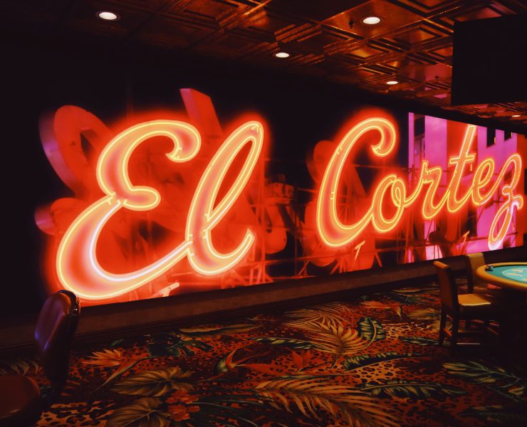 El Cortez Las Vegas Hotel, neon sign