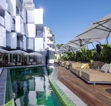 poolside, Ibiza summer, Sir Joan Hotel