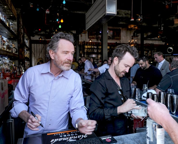 Bryan Cranston, Aaron Paul, La Comida, Mexican Cantina Las Vegas