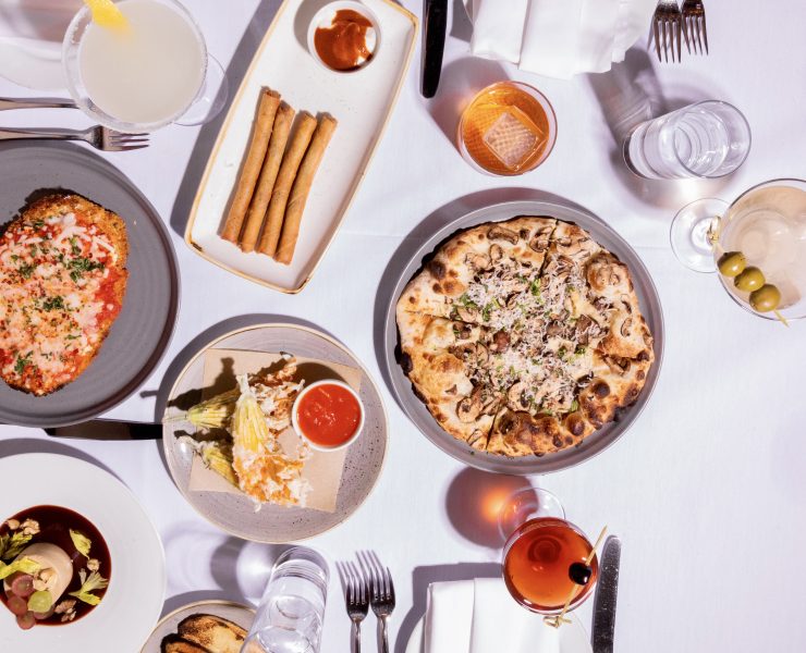 Crossroads Kitchen, Pizza, Drinks, Las Vegas Plant based restaurant