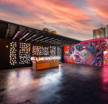 sunset rooftop bar, Downtown Las Vegas bar, rooftop bar las vegas