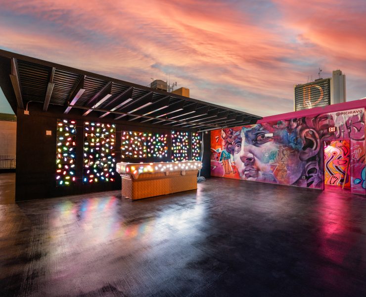 sunset rooftop bar, Downtown Las Vegas bar, rooftop bar las vegas