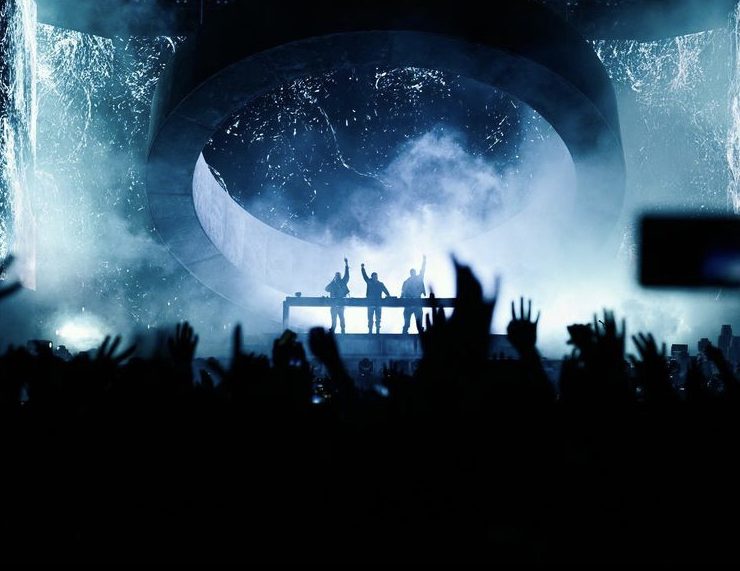 edm performance, stage, Swedish House Mafia
