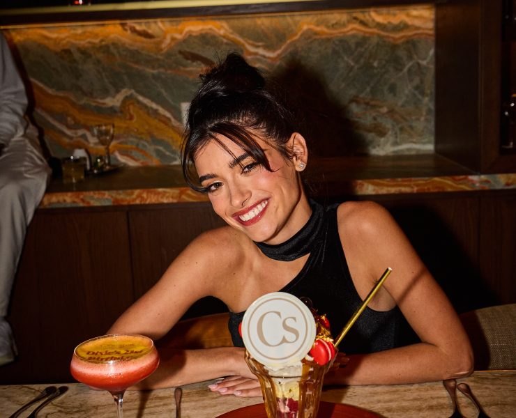 Carversteak, girl inside restaurant, las vegas