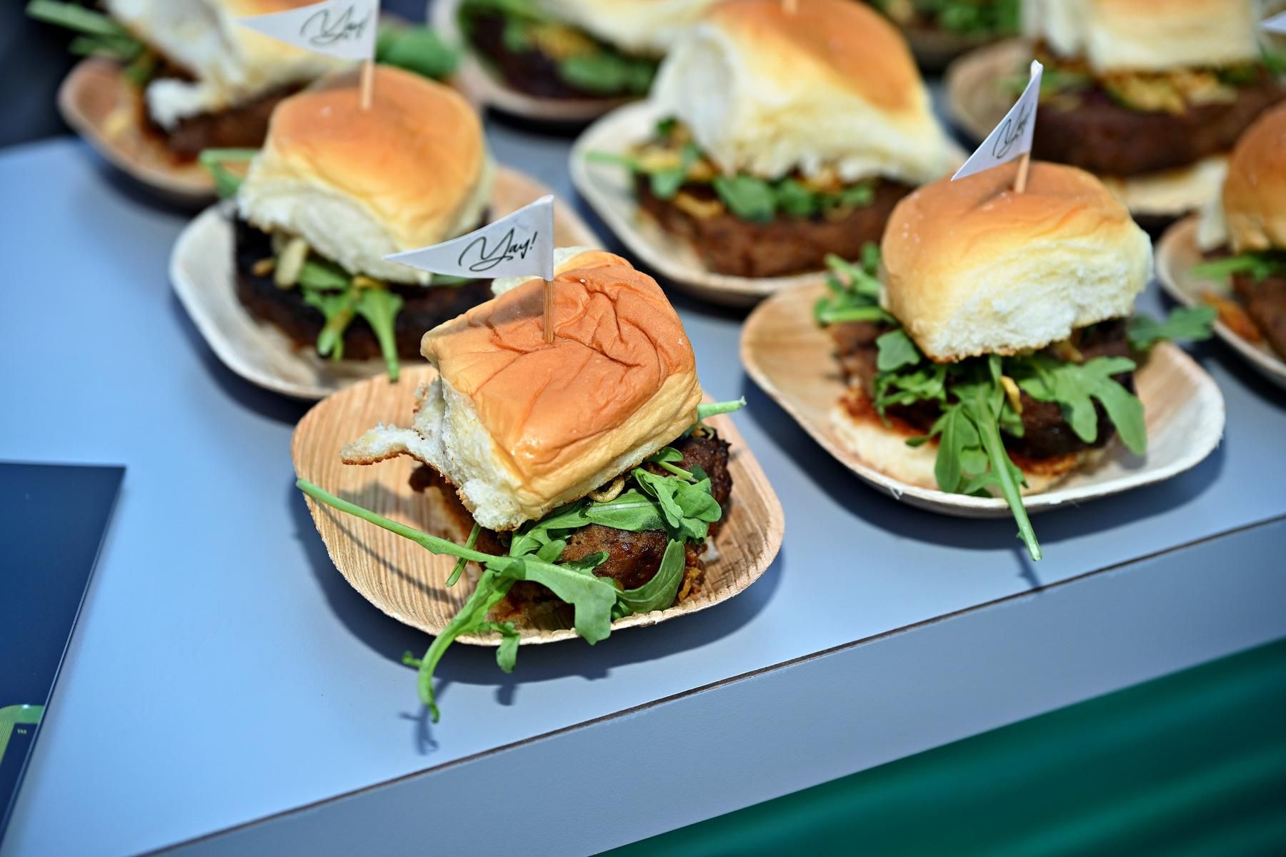 Guests gathered at a Las Vegas charity gala supporting local hospitality students, enjoying food and live entertainment under the stars.