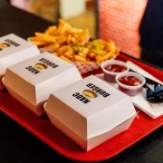 NADC Burger Resorts World Las Vegas Wagyu double burger by Neen Williams and Chef Phillip Frankland Lee