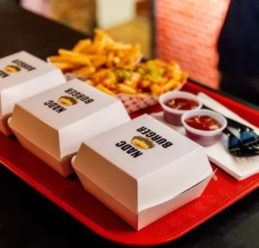 NADC Burger Resorts World Las Vegas Wagyu double burger by Neen Williams and Chef Phillip Frankland Lee